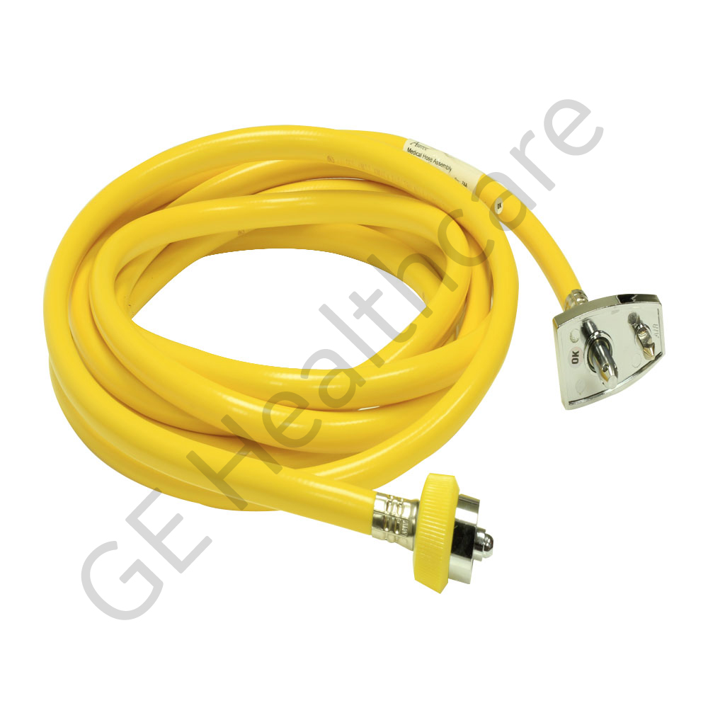 Hose/Assembly Air Yellow 15ft BCG NCG M/DISS Hit N-G