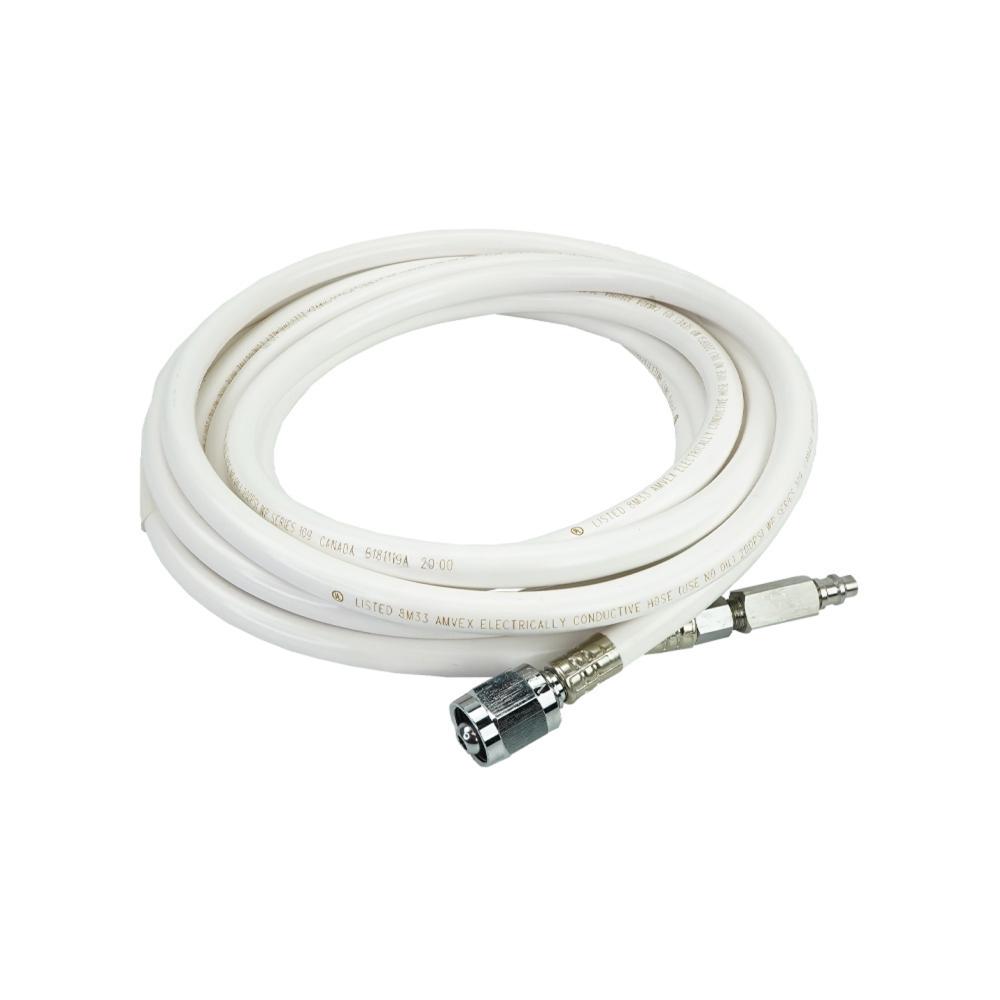 Hose/Assembly VAC White 15ft Magenta M DISS N-G BCG Hose/Assembly VAC White 15ft Magenta M DISS N-G BCG