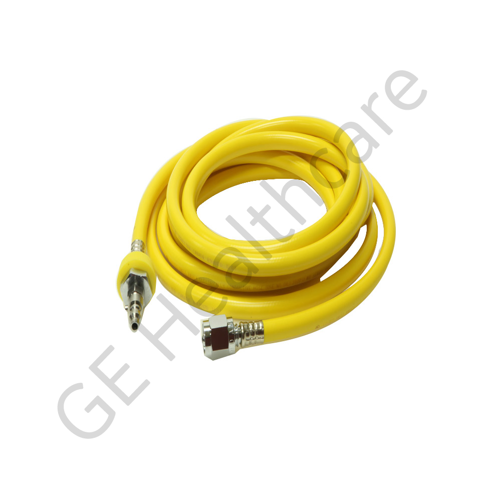 Hose/Assembly Air Yellow 15ft PUR M Hit/DISS N-G BCG