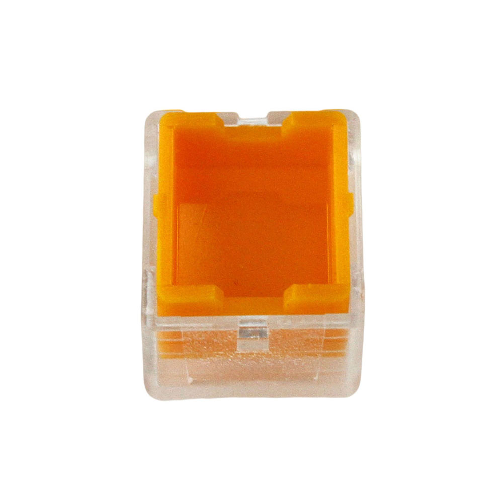 BUTTON,W/LENS,SQ,AMBER BUTTON,W/LENS,SQ,AMBER