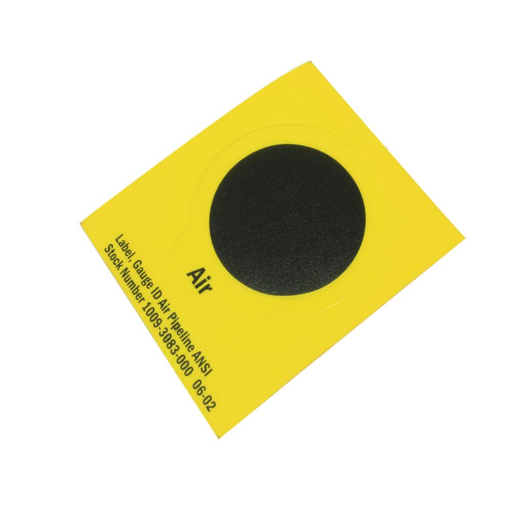 LBL GA ID AMARILLO/BLK AIR PLINE ANSI LBL GA ID AMARILLO/BLK AIR PLINE ANSI