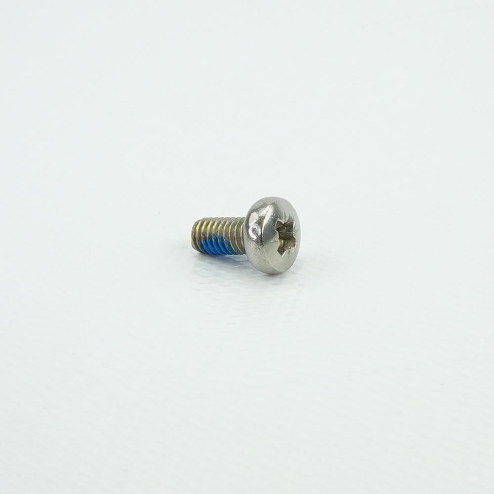 Screw M4 x 8 Pozidrive Pan Serrated with Nylon A270 Screw M4 x 8 Pozidrive Pan Serrated with Nylon A270