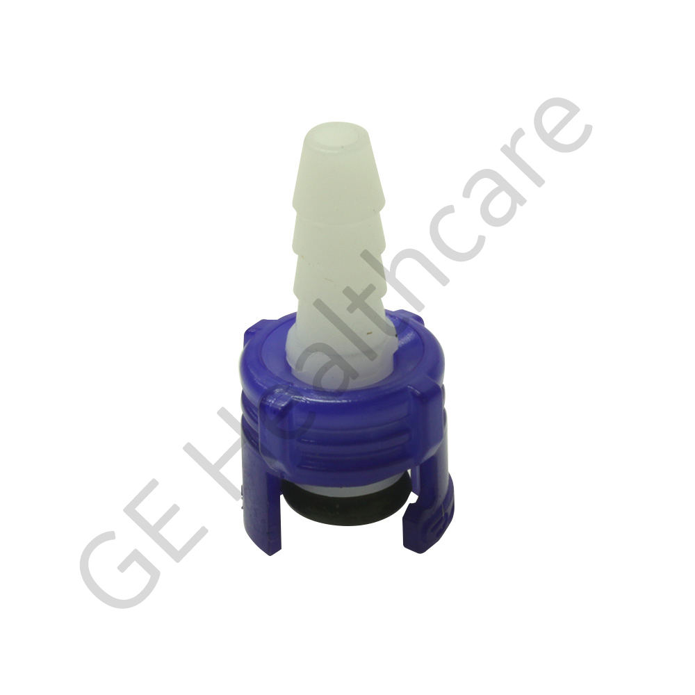 ACOPLAMIENTO LINEAL AZUL PARA AISLADOR DE BCG DE 4MM CON ESPIGA PARA MANGUERA