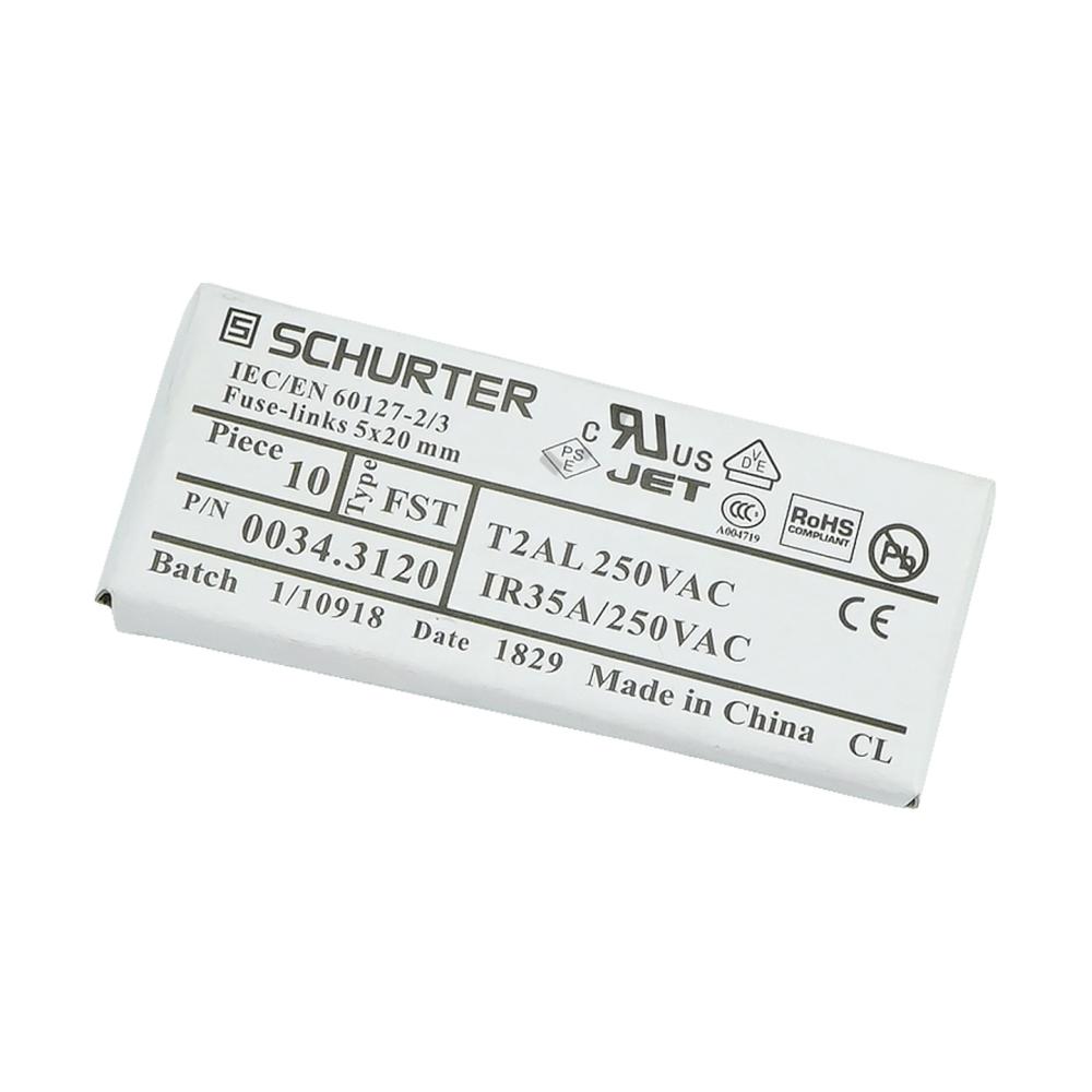 FUSIBLE 2A 250V 5X20MM TIEMPO RETARDADO FUSIBLE 2A 250V 5X20MM TIEMPO RETARDADO