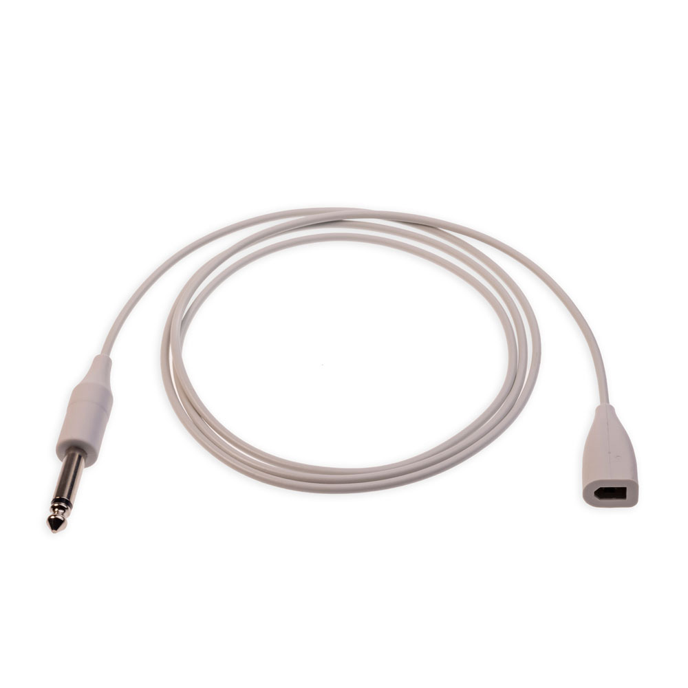 Cable de extensión para sondas de temperatura desechables, 1, 3m/4, 3 pies Cable de extensión para sondas de temperatura desechables, 1, 3m/4, 3 pies