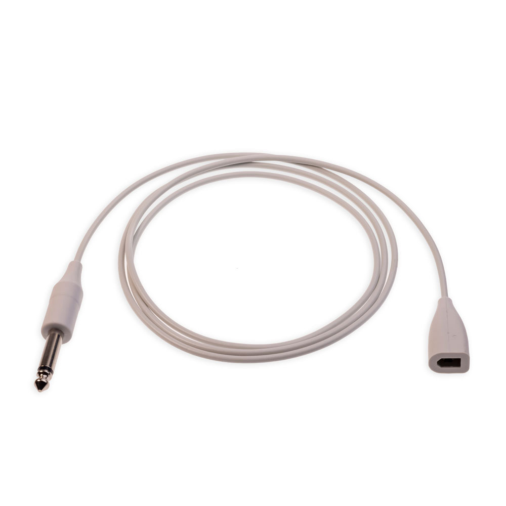EXTENSION CABLE FOR DISPOSABLE TEMPERATURE PROBES, 1.3M/4.3FT