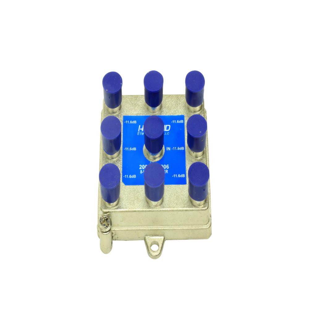 Radio Frequency (RF) Splitter F Connector 8-Way Radio Frequency (RF) Splitter F Connector 8-Way