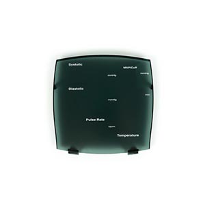 Display Cover Label V100  TEMP/BP - English Display Cover Label V100  TEMP/BP - English