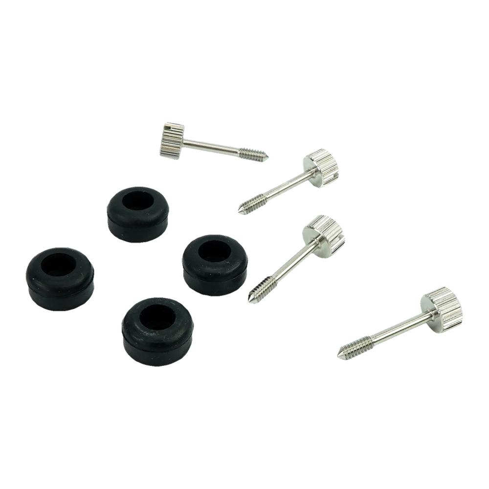 Set of Four CORO 170 Series Cart Screw + 4 Foot Rubbers Set of Four CORO 170 Series Cart Screw + 4 Foot Rubbers
