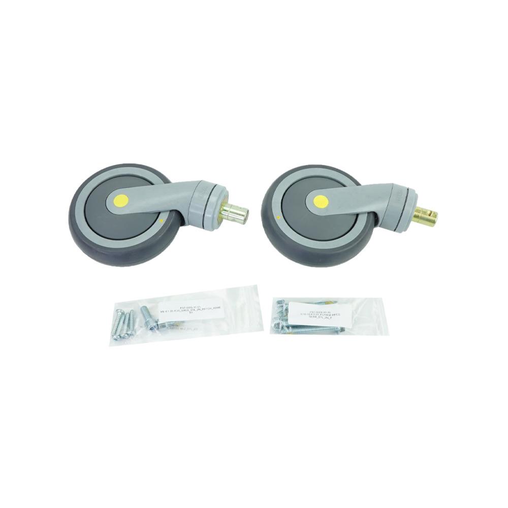 2 Swivel Conductive Caster Kit without Brakes 2 Swivel Conductive Caster Kit without Brakes