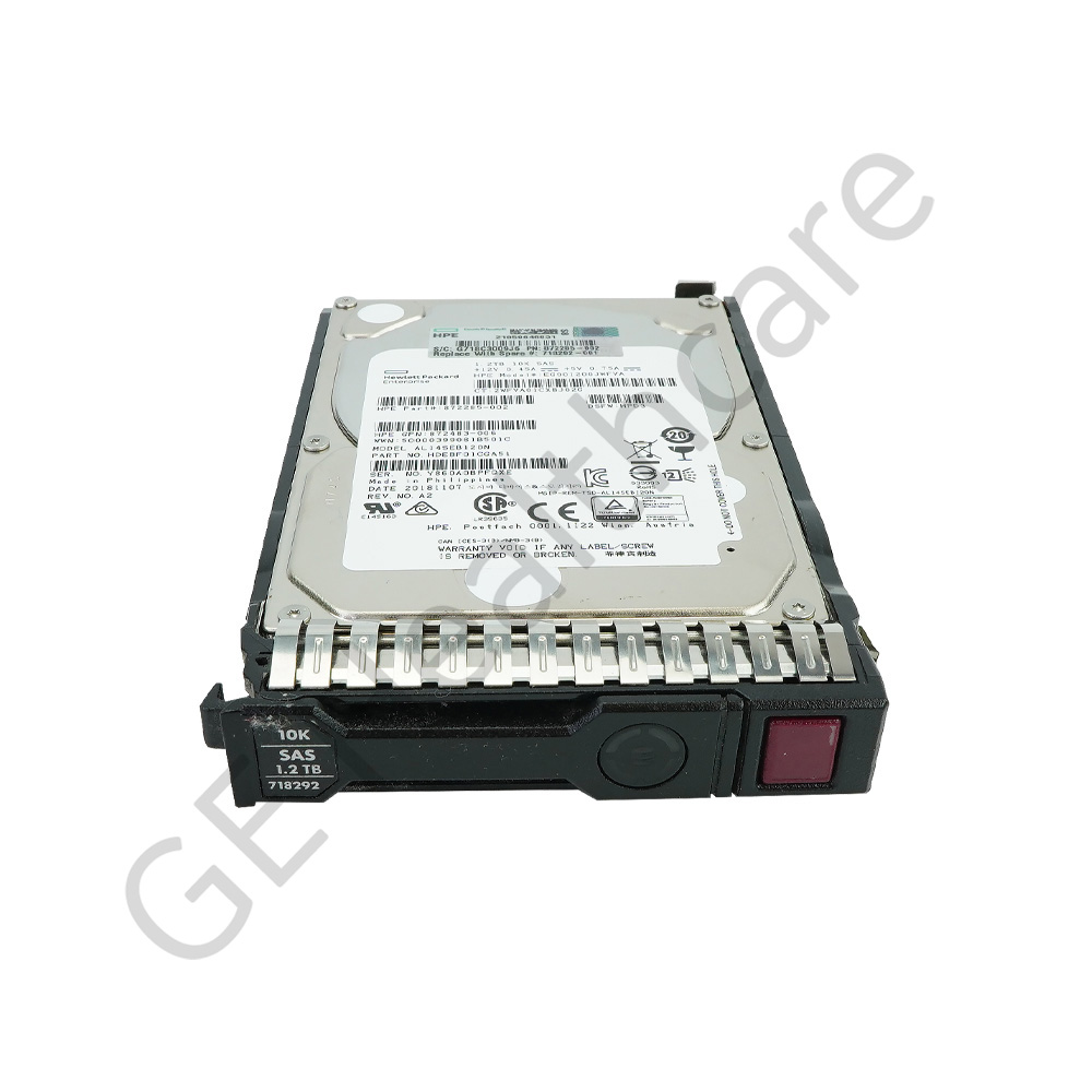HP 1.2 TB 6G SAS 10 K 2.5" SFF ENT Smart Cathode Hard Drive HP 1.2 TB 6G SAS 10 K 2.5" SFF ENT Smart Cathode Hard Drive