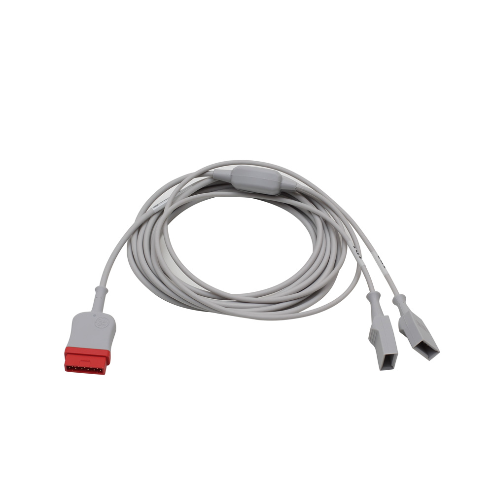 Cable IBP, Utah/Biotrans, Doble, 3, 6 m/12 pies Cable IBP, Utah/Biotrans, Doble, 3, 6 m/12 pies