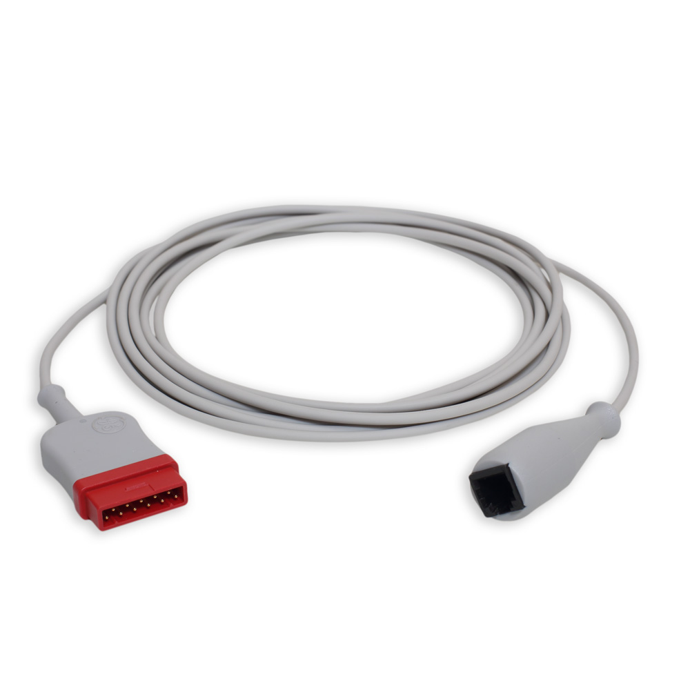 Cable IBP, ICU Medical Transpac-IV, simple, 1.2 m/4 ft.