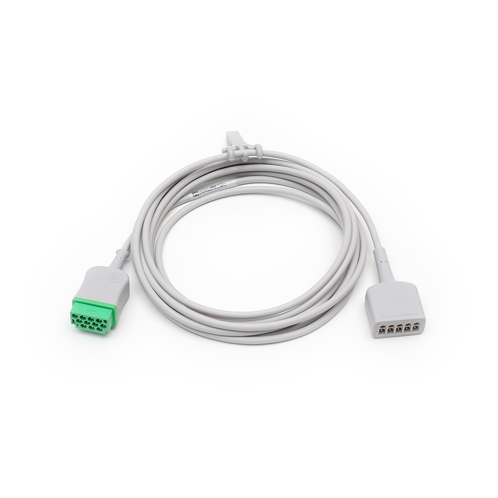 Cable Troncal ECG, 3/5 derivaciones, IEC, 3.6 m/12 ft. Cable Troncal ECG, 3/5 derivaciones, IEC, 3.6 m/12 ft.