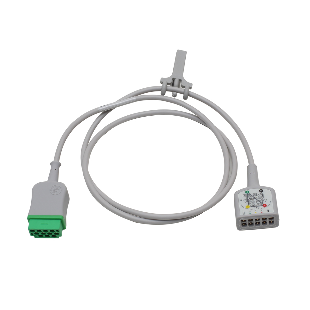 Cable Troncal ECG, 3/5 derivaciones, IEC, 1.2 m/4 ft. Cable Troncal ECG, 3/5 derivaciones, IEC, 1.2 m/4 ft.
