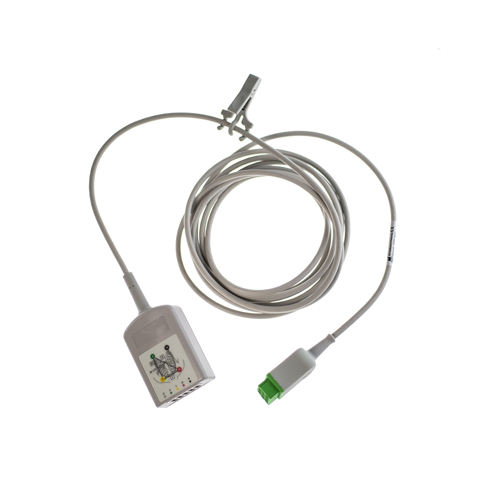 Cable troncal de ECG, 3/5 vías con filtro ESU, IEC, 3, 6 m/12 pies Cable troncal de ECG, 3/5 vías con filtro ESU, IEC, 3, 6 m/12 pies