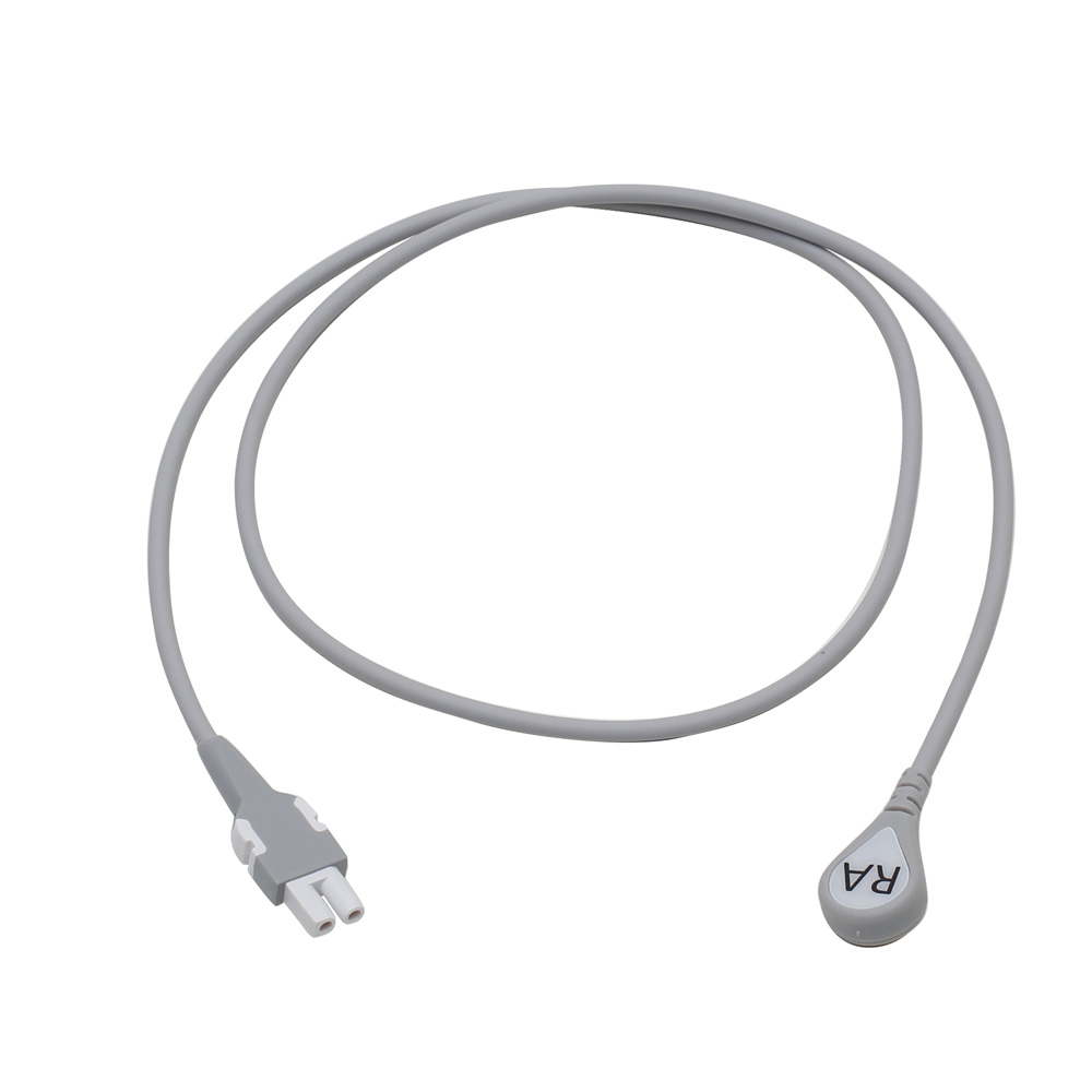 Cable de repuesto ECG, a presión, RA, AHA 74 cm/29 pulg Cable de repuesto ECG, a presión, RA, AHA 74 cm/29 pulg