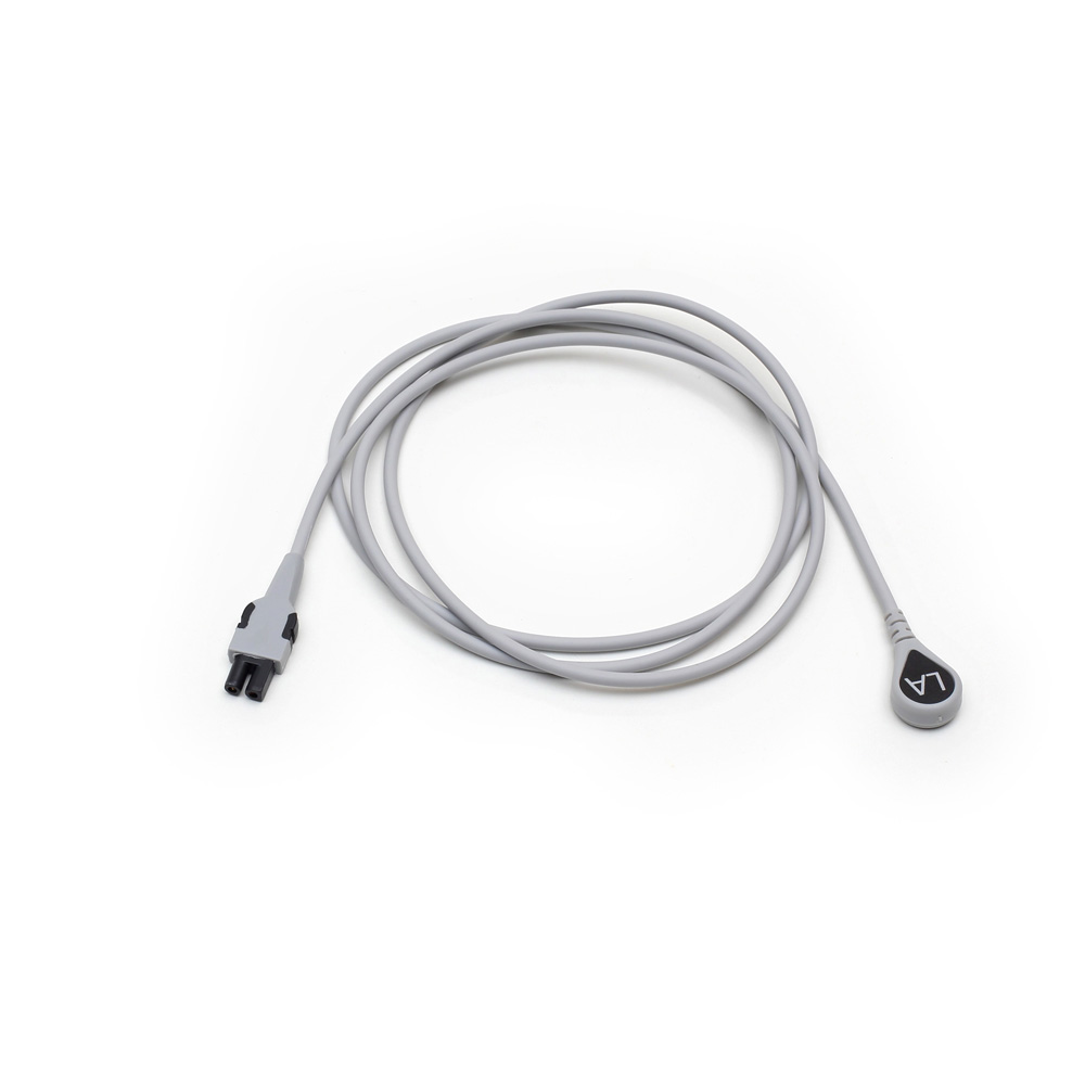 Cable de repuesto ECG, a presión, LA, AHA, 130 cm/51 pulg Cable de repuesto ECG, a presión, LA, AHA, 130 cm/51 pulg