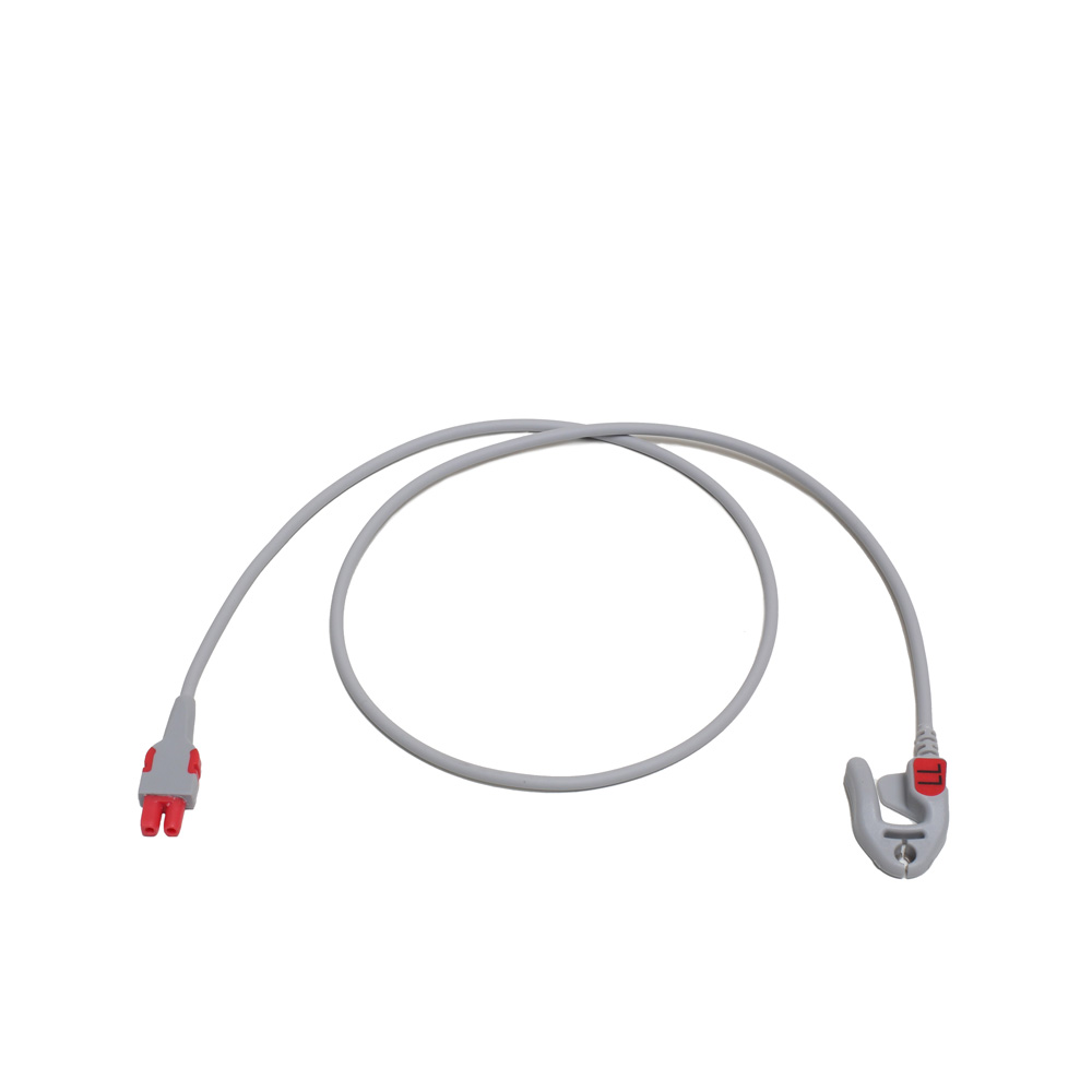 Cable de repuesto ECG, pinza, LL, AHA, 74 cm/29 pulg Cable de repuesto ECG, pinza, LL, AHA, 74 cm/29 pulg