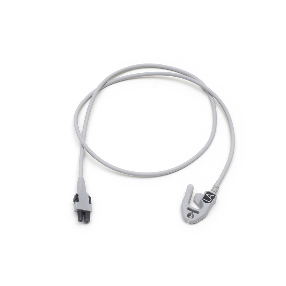 Cable de repuesto ECG, pinza, BLK LA, AHA, 74 cm/29 pulg Cable de repuesto ECG, pinza, BLK LA, AHA, 74 cm/29 pulg