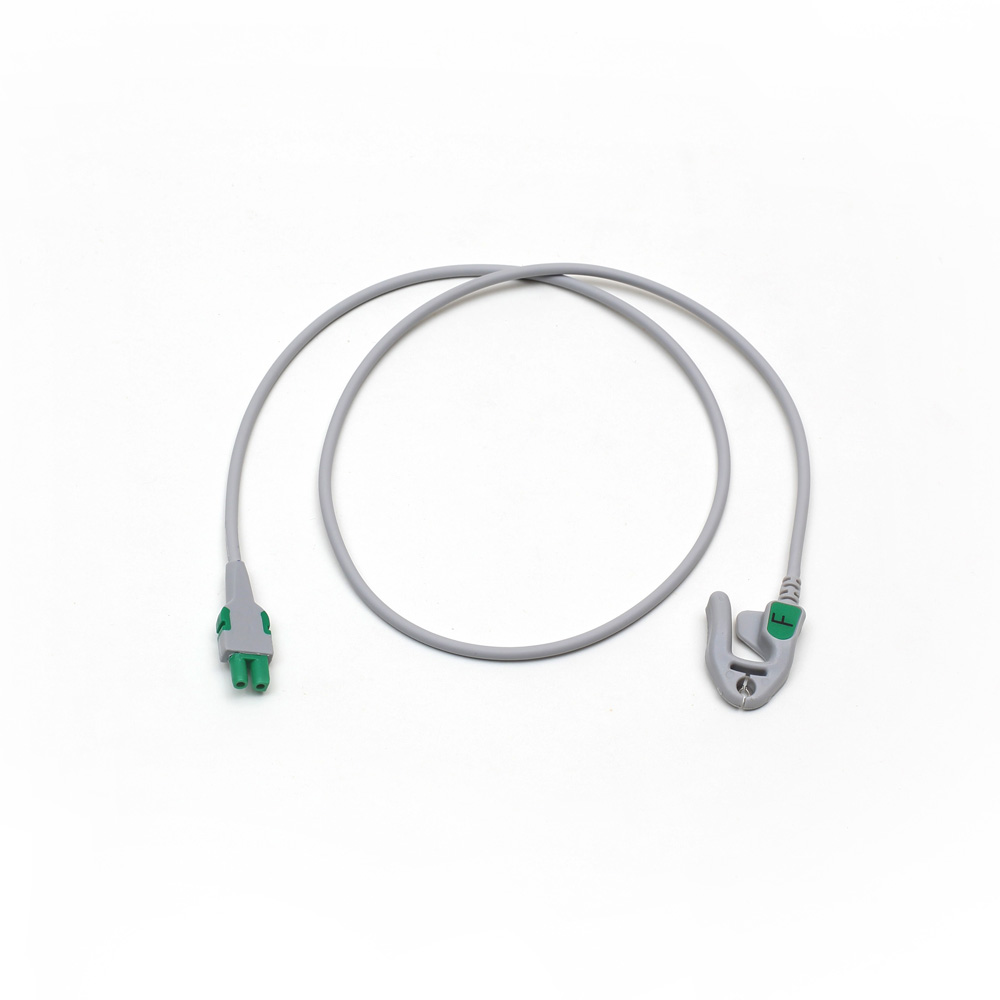Cable de repuesto ECG, pinza, GRN F, IEC, 74 cm/29 pulg Cable de repuesto ECG, pinza, GRN F, IEC, 74 cm/29 pulg