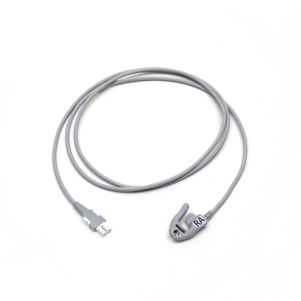 Cable de repuesto ECG, pinza, RA, AHA, 130 cm/51 pulg Cable de repuesto ECG, pinza, RA, AHA, 130 cm/51 pulg
