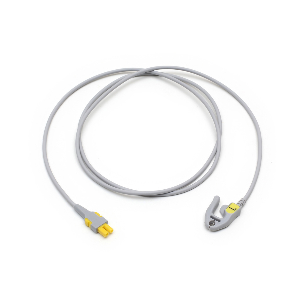 Cable de repuesto ECG, pinza, YEL L, IEC, 130 cm/51 pulg