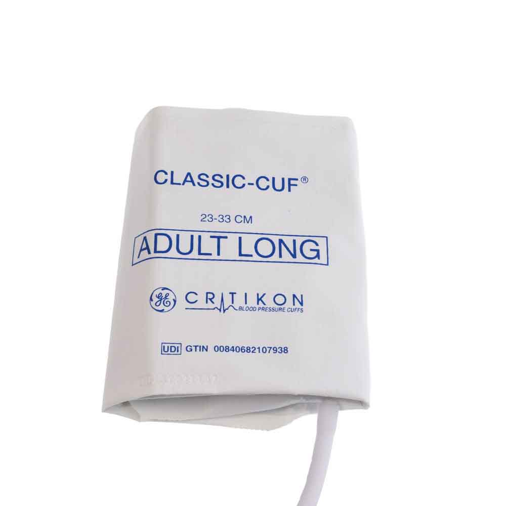 CLASSIC-CUF™, ADULTO LARGO, BAYONETA DE 1 TB, 23 - 33 CM, 20/CAJA CLASSIC-CUF™, ADULTO LARGO, BAYONETA DE 1 TB, 23 - 33 CM, 20/CAJA