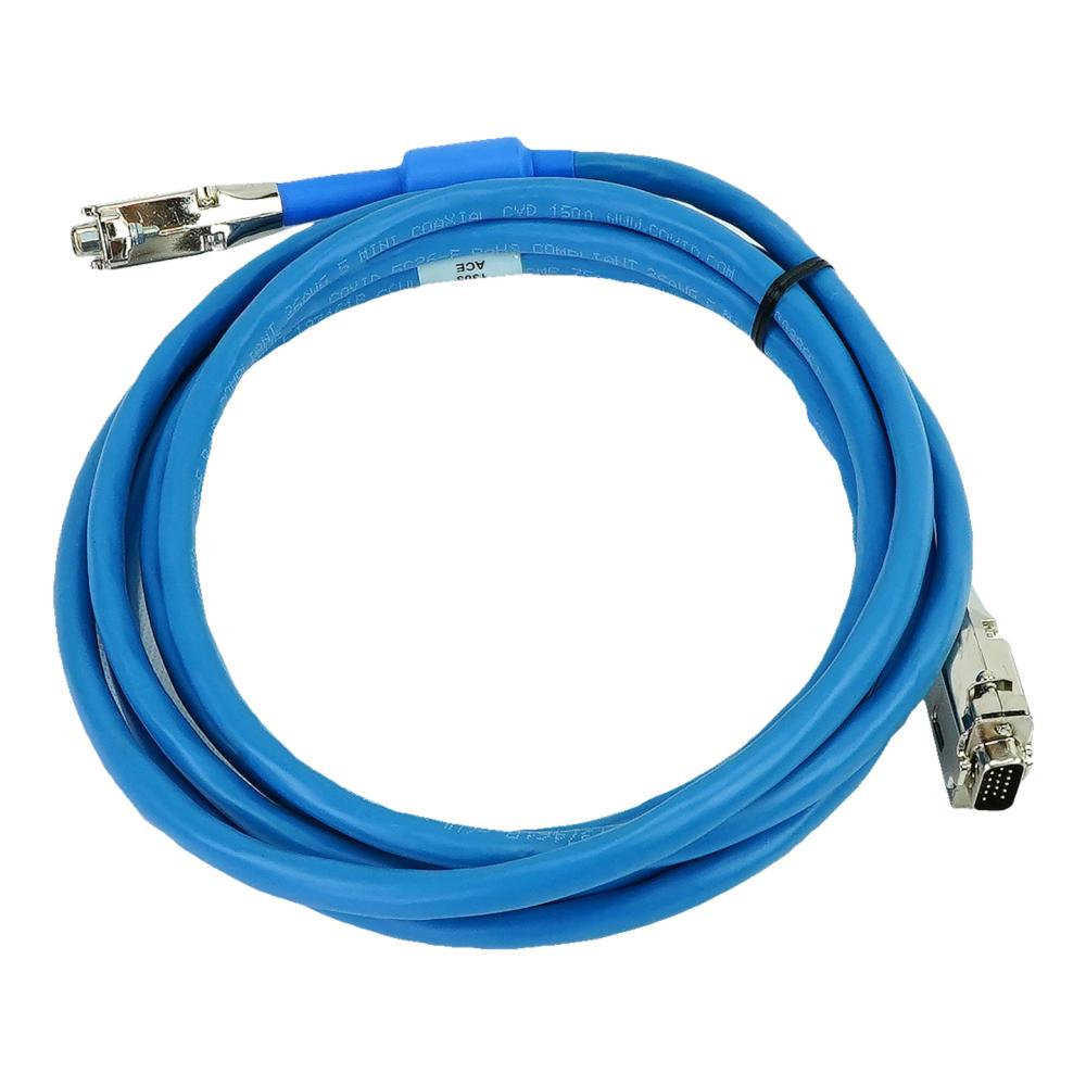 Cable Video Extend DB15M-DB15F (10) 75Ohm HD15F-HD15M 10ft Cable Video Extend DB15M-DB15F (10) 75Ohm HD15F-HD15M 10ft
