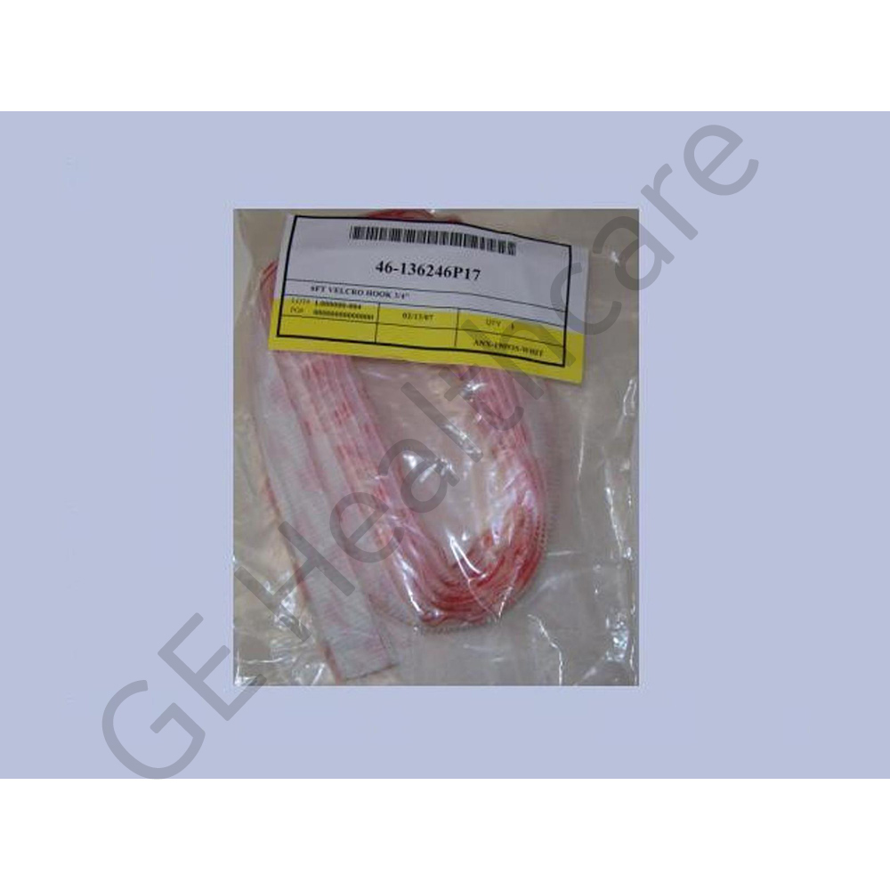 Velcro Tape Hook 3/4" Wide, White with Adhesive Backing Velcro Tape Hook 3/4" Wide, White with Adhesive Backing