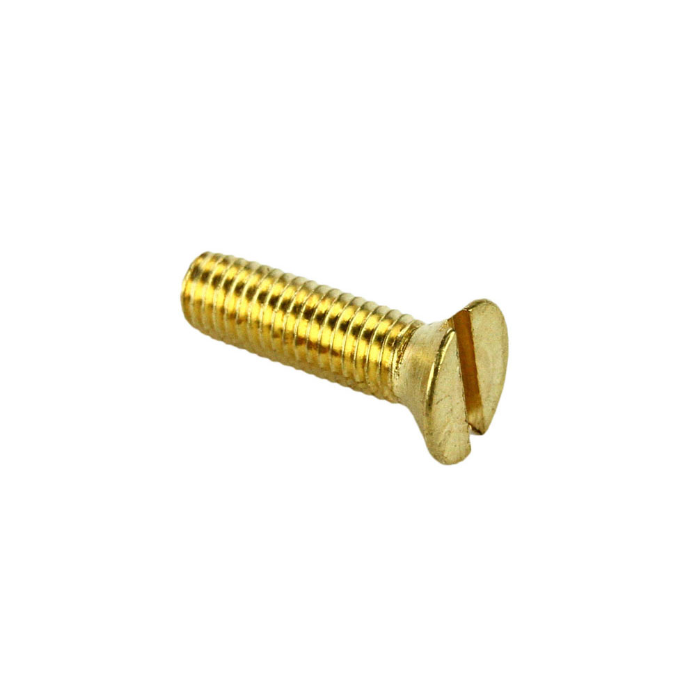 BRASS SLOTTED FLT HD SCR BRASS SLOTTED FLT HD SCR
