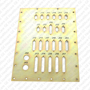SUB-D CABLE CONNECTION FILTER PLATE SUB-D CABLE CONNECTION FILTER PLATE