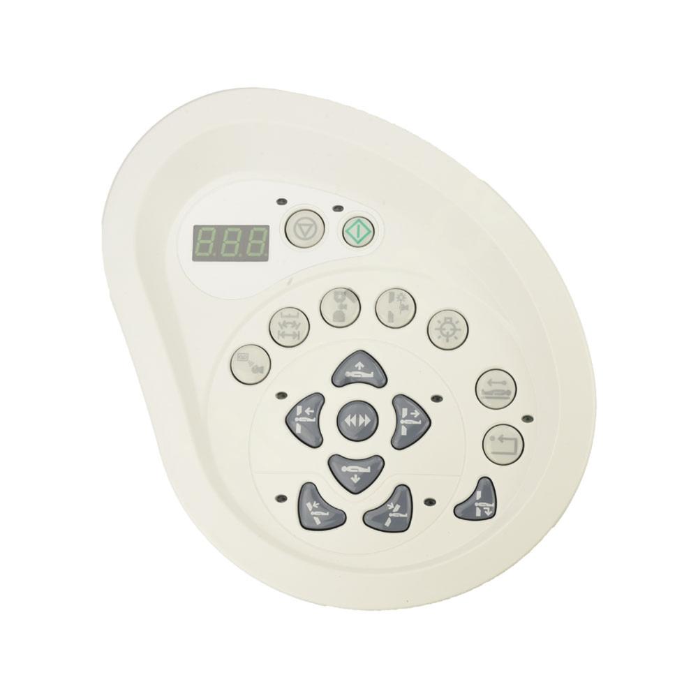 Right CT Control Panel - White Bezel with Green LED's Right CT Control Panel - White Bezel with Green LED's