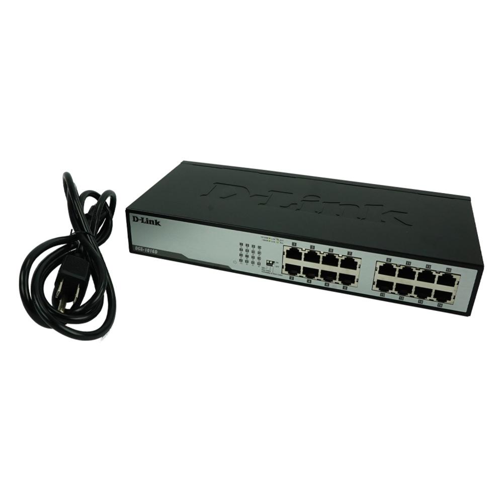 16-Port Gigabit Ethernet Switch 16-Port Gigabit Ethernet Switch