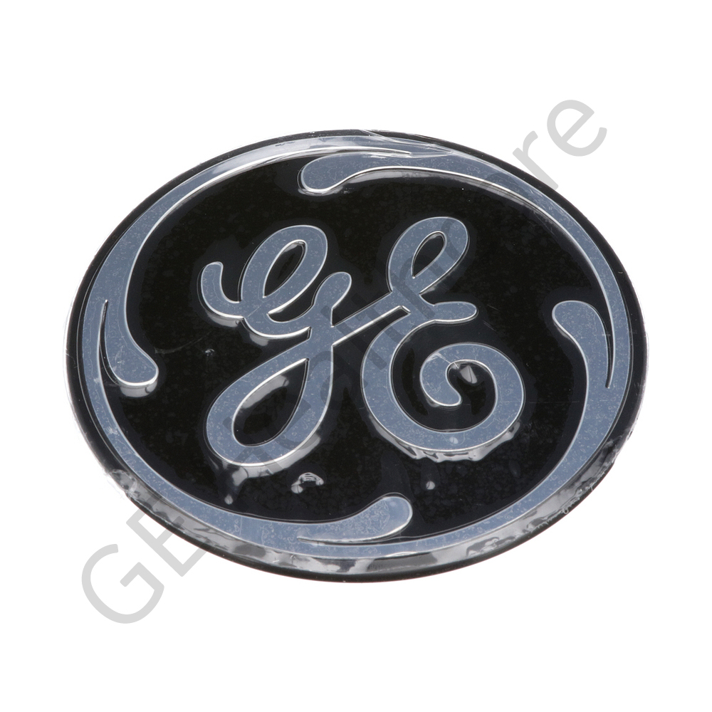 GE LOGO BADGE 100MM - ONYX BLACK GE LOGO BADGE 100MM - ONYX BLACK