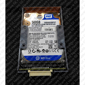 HDD SATA con carcasa frontal azul HDD SATA con carcasa frontal azul
