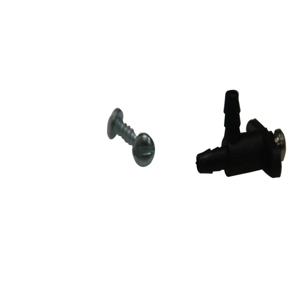 VAR DE FLUJO RSTR CON BOTÓN RTANG BARB TUBO DE 1 / 8IN VAR DE FLUJO RSTR CON BOTÓN RTANG BARB TUBO DE 1 / 8IN