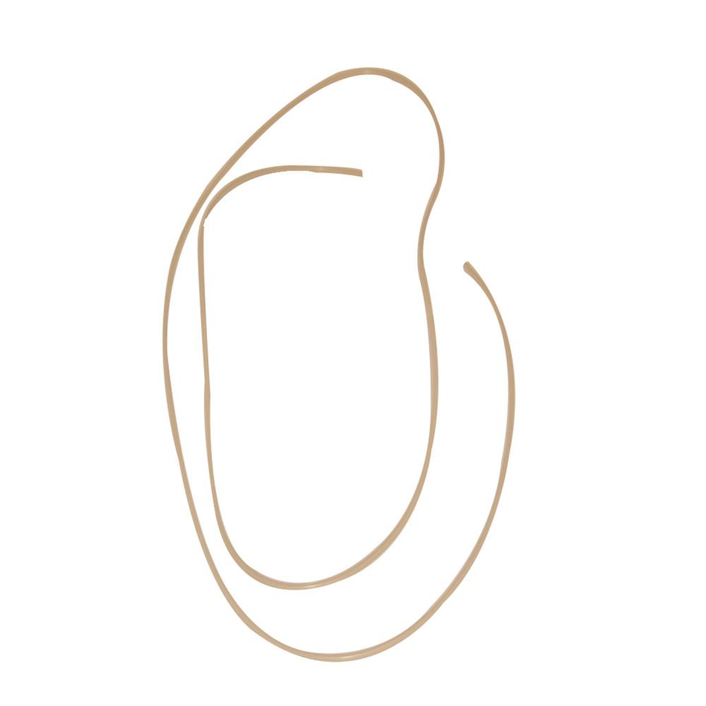 TUBO DE AISLAMIENTO, tubo de silicona, OD = 2.1 (+- 0.1) mm, id = 0.8 (+0.0/-0.1) mm TUBO DE AISLAMIENTO, tubo de silicona, OD = 2.1 (+- 0.1) mm, id = 0.8 (+0.0/-0.1) mm