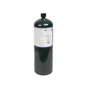 Calibración de gas, 5% CO2, 54.5% O2, 36.0% N2O, 2.0% Desflurano, BAL. N2 Calibración de gas, 5% CO2, 54.5% O2, 36.0% N2O, 2.0% Desflurano, BAL. N2