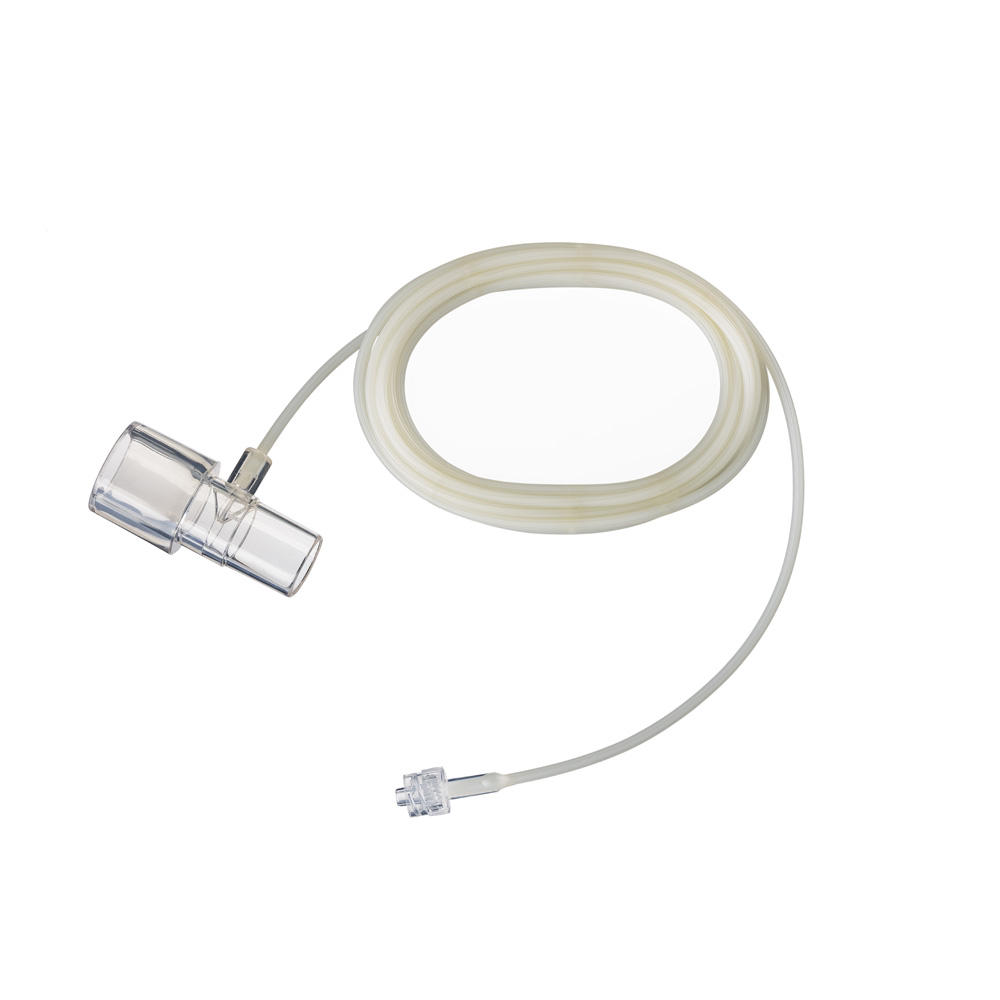 Set de muestreo del gas de las vías respiratorias, desechable, para pacientes adultos/pediátricos, TPE, 3 m, 20/caja Set de muestreo del gas de las vías respiratorias, desechable, para pacientes adultos/pediátricos, TPE, 3 m, 20/caja