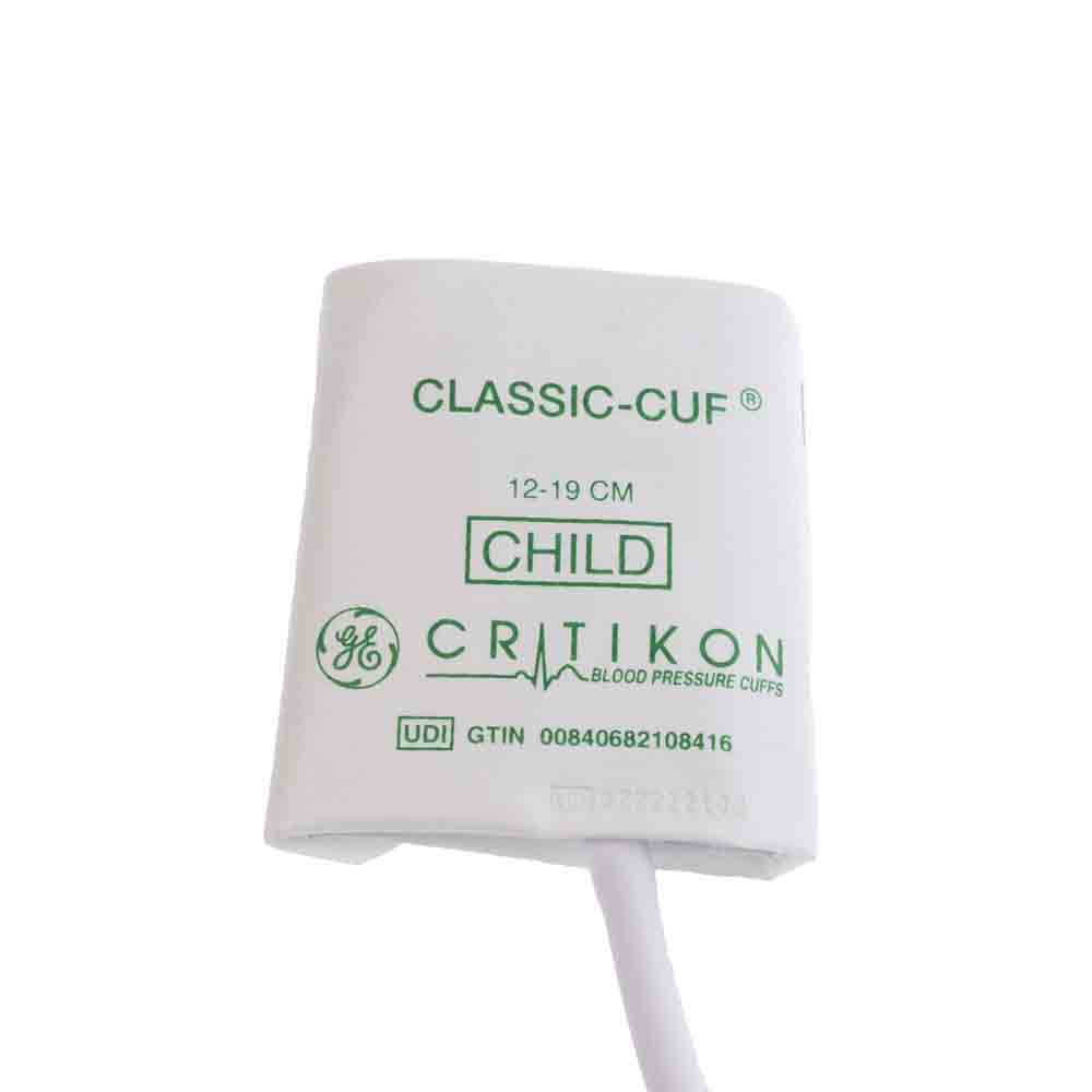 CLASSIC-CUF, Child, 1-Tube, Bayonet, White / Green 20/Pk