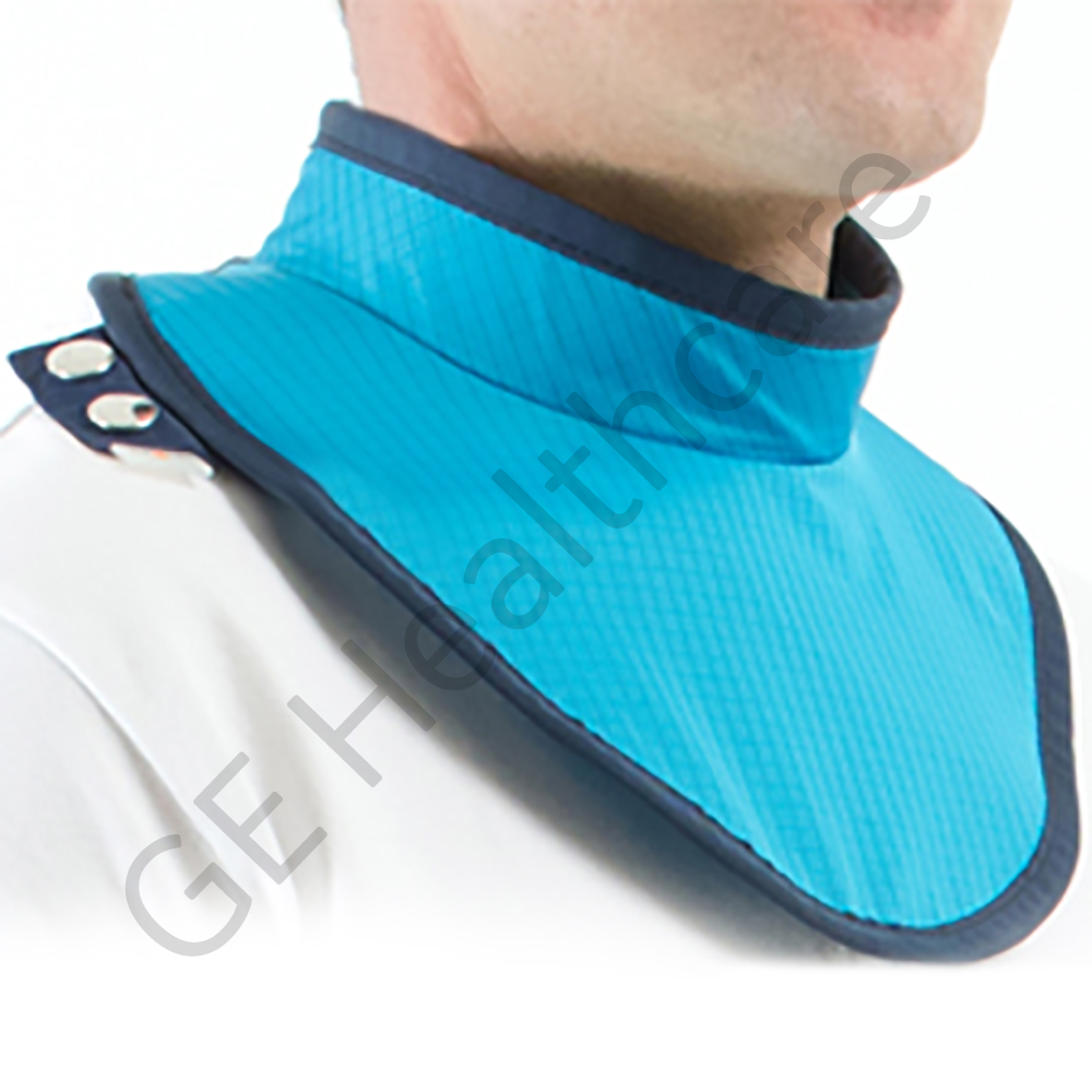 MAVIG Thyroid Shield with hook and burr closure, model RA614, neck size 32-45 cm, lead eq 0.5-0.5mm, color Ocean