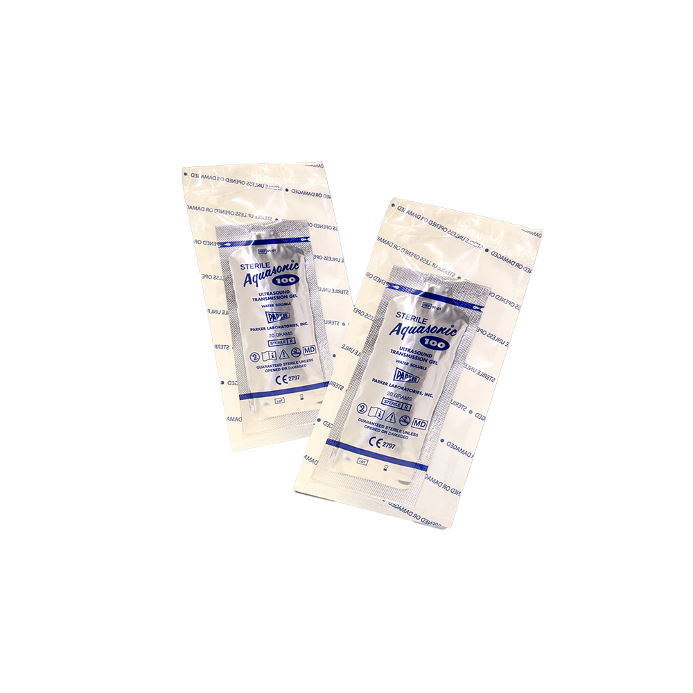 Parker Labs Aquasonic 100 Ultrasound Gel-20g Sterile Pouch Parker Labs Aquasonic 100 Ultrasound Gel-20g Sterile Pouch