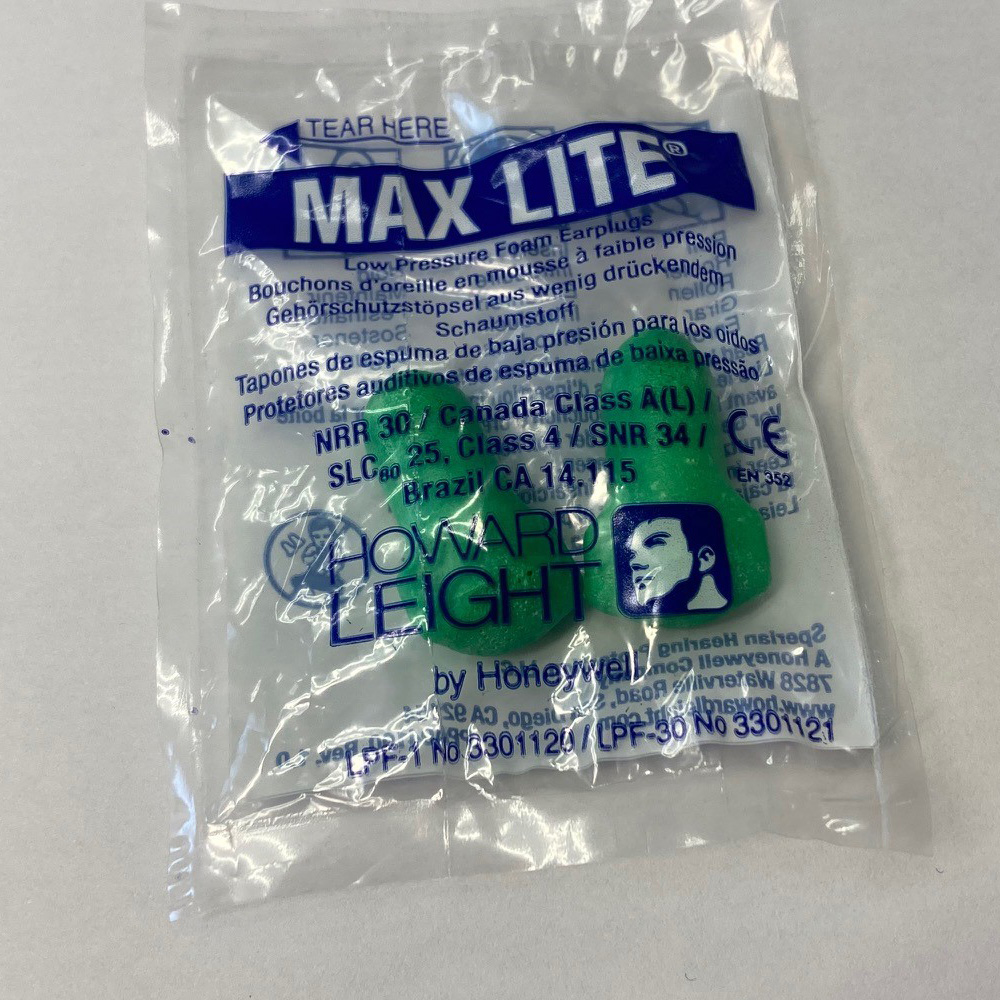 Tapones  de espuma  para  oídosde de baja presión Max Lite (BX1)