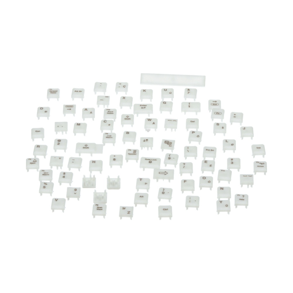 Tapas A, N-teclado RTU100 engl. Tapas A, N-teclado RTU100 engl.