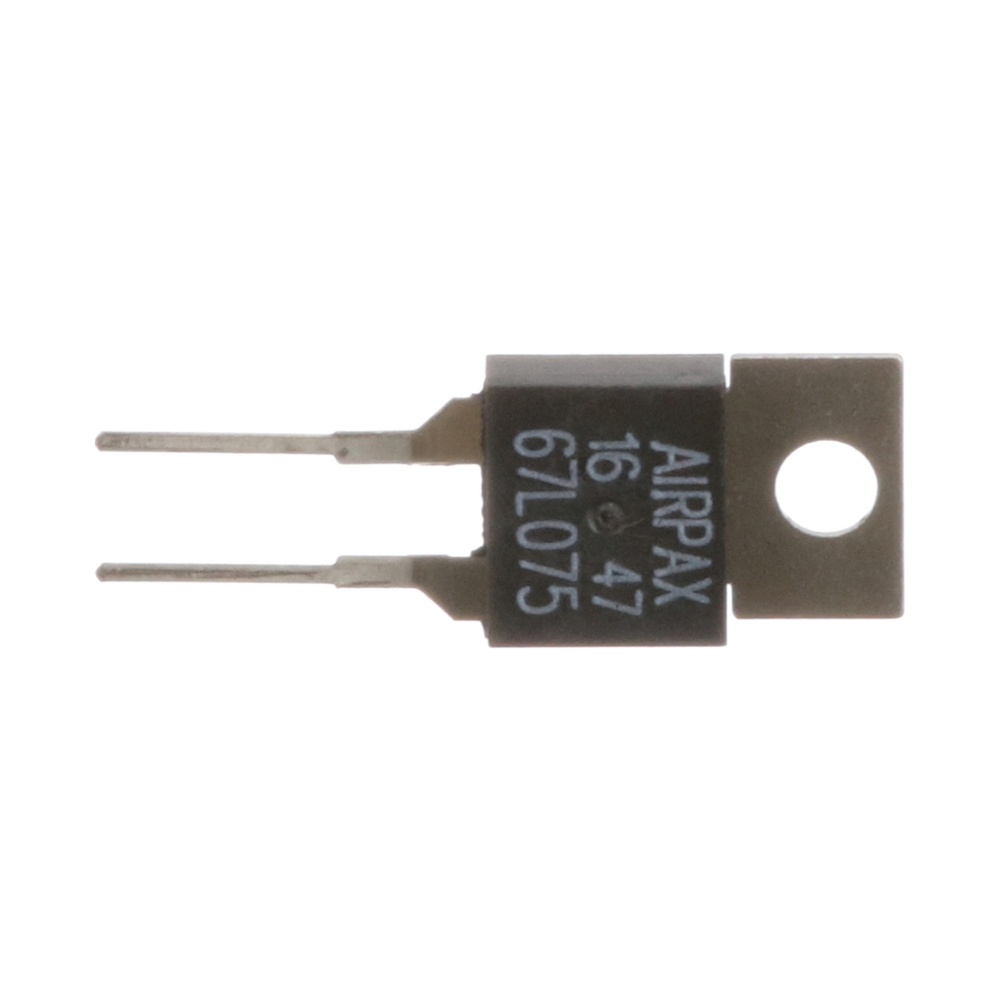 Bi-Metal Thermostat, TO-220, SPST, 75C Bi-Metal Thermostat, TO-220, SPST, 75C