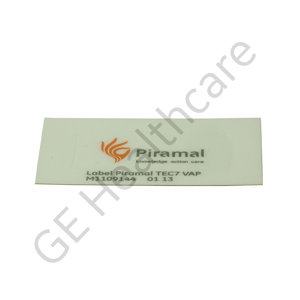 ETIQUETA, Etiqueta Piramal TEC7 VAPORIZADOR SEVOFL 8% RELLENO FÁCIL ETIQUETA, Etiqueta Piramal TEC7 VAPORIZADOR SEVOFL 8% RELLENO FÁCIL