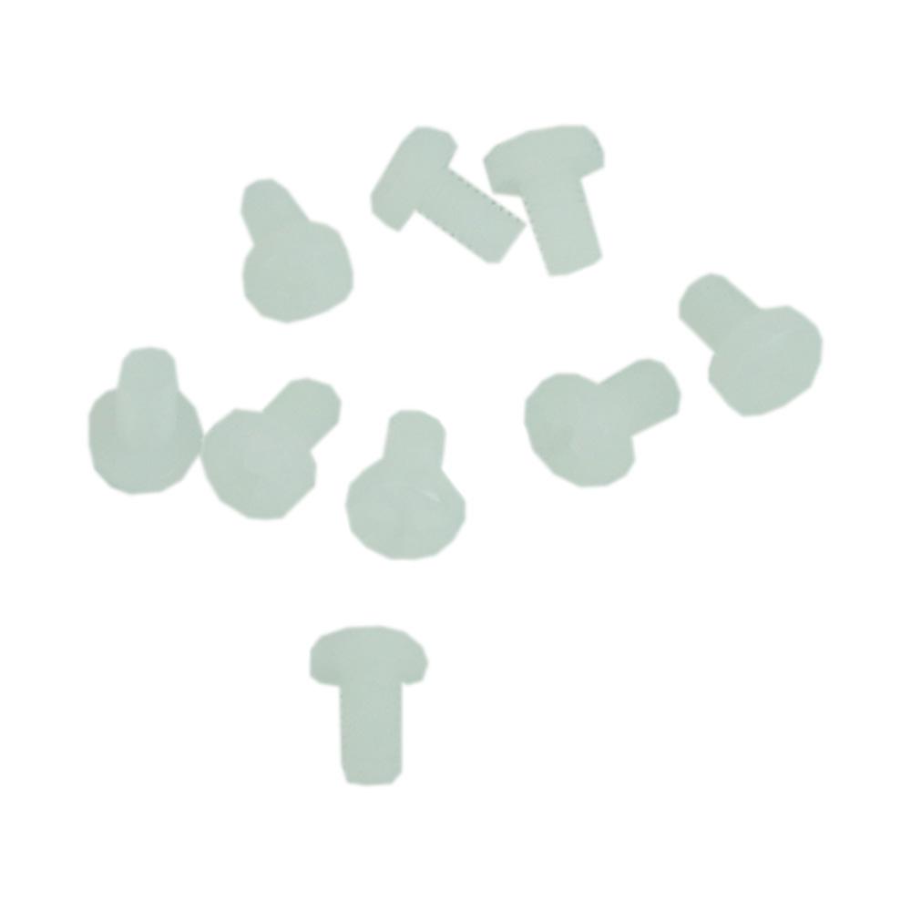 PARTE OEM, Kit M Tornillo Philips de cabeza plana de nylon de 3 x 5 mm CANT. 10 PARTE OEM, Kit M Tornillo Philips de cabeza plana de nylon de 3 x 5 mm CANT. 10