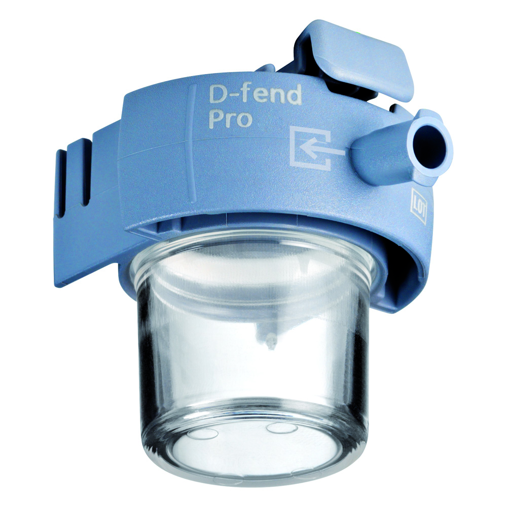 Trampas de agua D-Fend Pro, azul oscuro metalizado, para Anestesia, 10/caja Trampas de agua D-Fend Pro, azul oscuro metalizado, para Anestesia, 10/caja